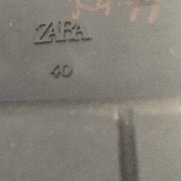 ZARA MEN LACE UP BLACK LUG STYLE BOOT Size 7 US 40 EU - Picture 6 of 7